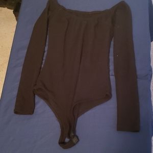 Off the shoulder bodysuit